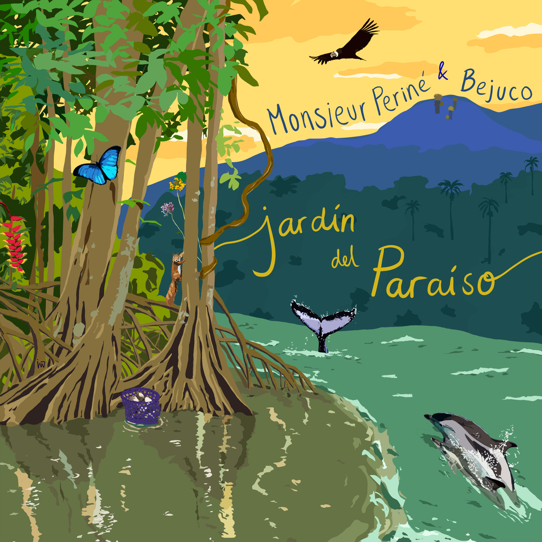 Jardín del paraíso, la nueva canción de Monsieur Periné y Bejuco, que le canta a la biodiversidad de Colombia
