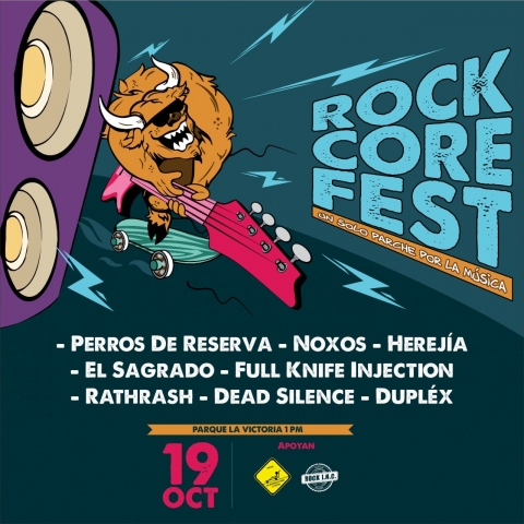 Rock Core Fest: Buen parche, guitarras pesadas y mucho Rock