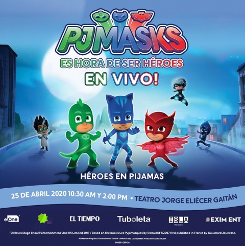 PJ MASK Héroes en Pijamas llega a Colombia