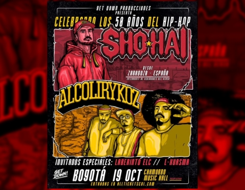 SHO HAI & ALCOLIRYKOZ CELEBRAN LOS 50 AÑOS DEL HIP HOP
