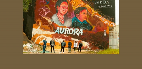 U Banda y uno de los murales más grandes de Latinoamérica