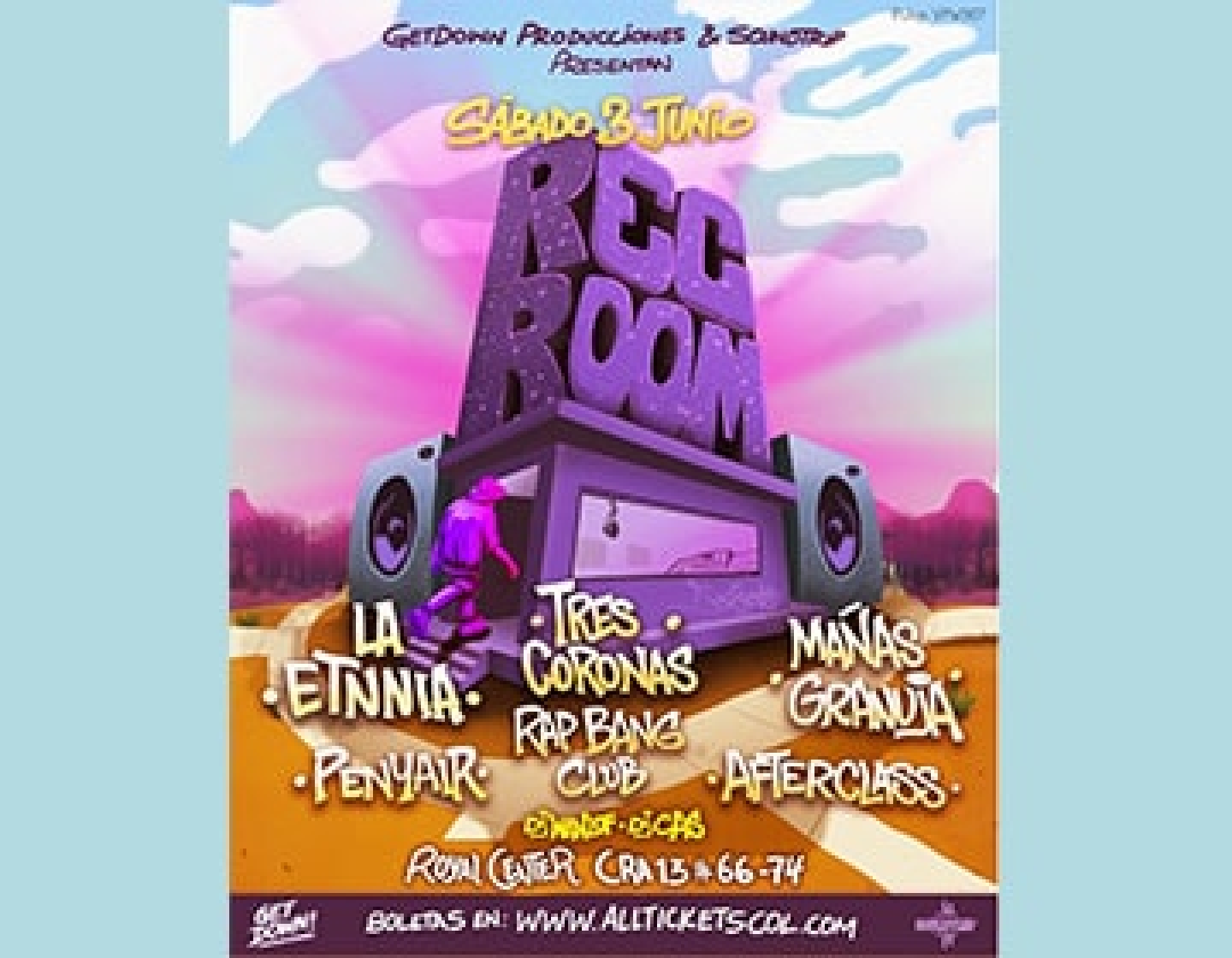 Las leyendas del hip hop se reúnen en Bogotá para el &#039;Rec Room&#039;