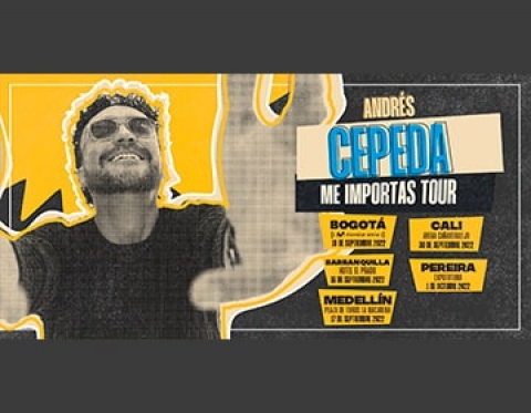 Andrés Cepeda hará su más grande gira por Colombia con ‘Me Importas Tour’