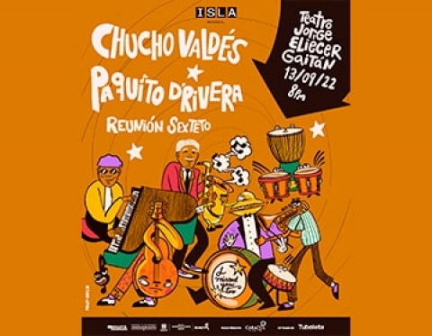 Chucho Valdés y Paquito D’ Rivera por primera vez juntos en Colombia