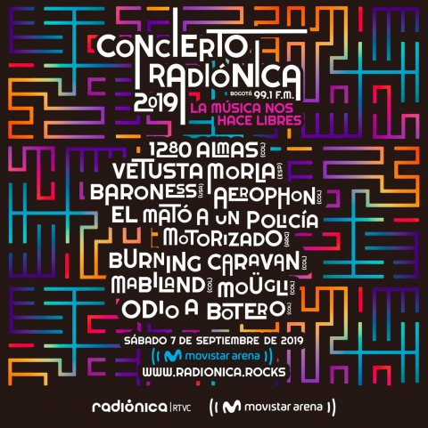 Concierto Radiónica 2019: ¡La música nos hace libres!