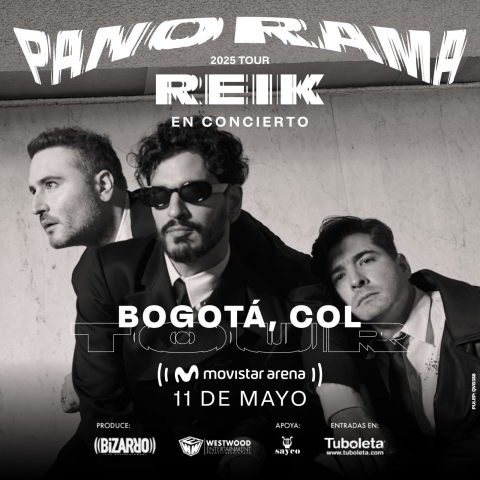 El regreso de Reik a Colombia con su gira “Panorama Tour”