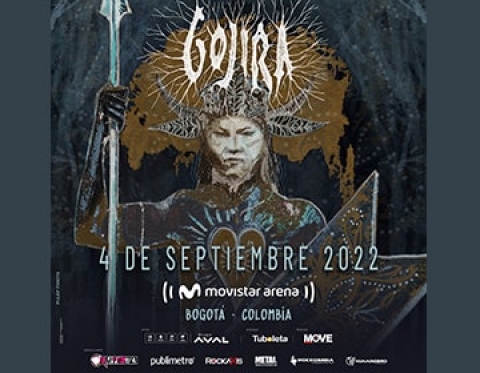La banda de metal francés Gojira en Colombia